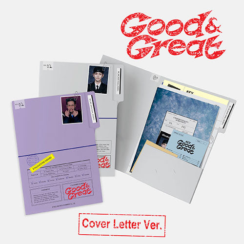KEY Good and Great 2nd Mini Album Cover Letter Version - main image