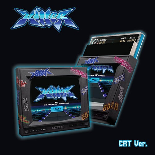 KEY Killer 2nd Repackage Album CRT Version main product image