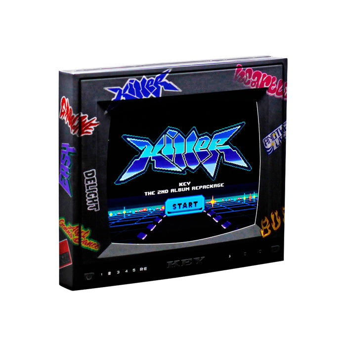 KEY Killer 2nd Repackage Album CRT Version main product image