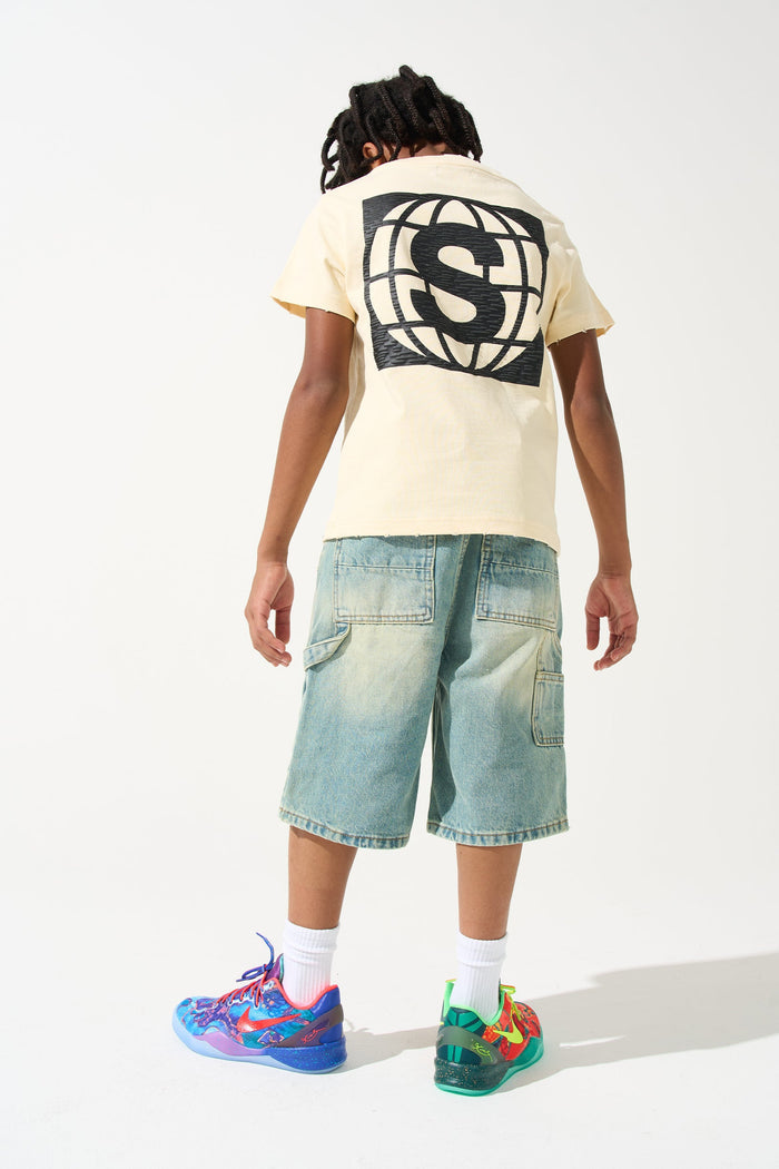 KIDS CITRUS Denim Shorts