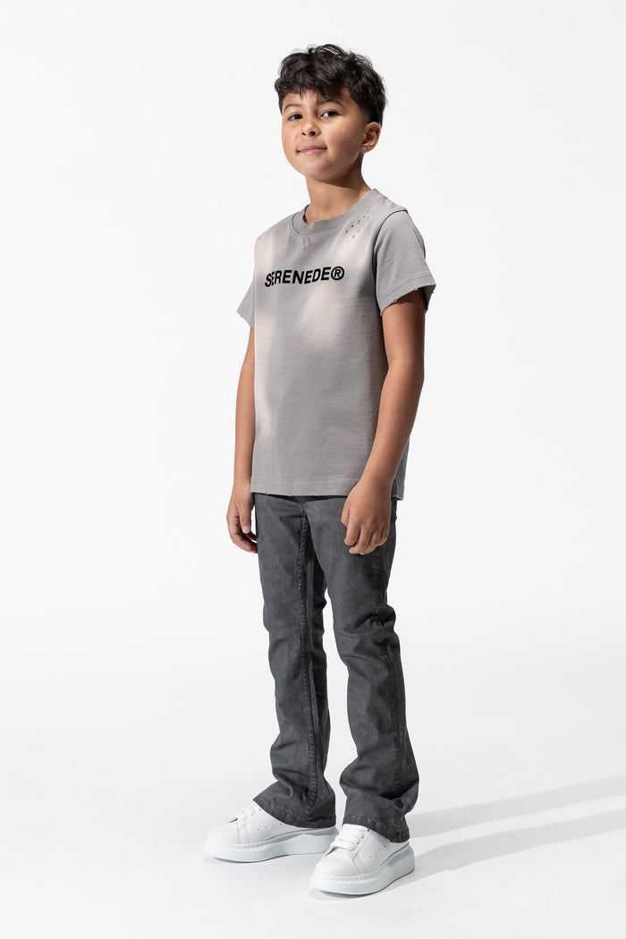 "KIDS LEAD" Stacked Jeans