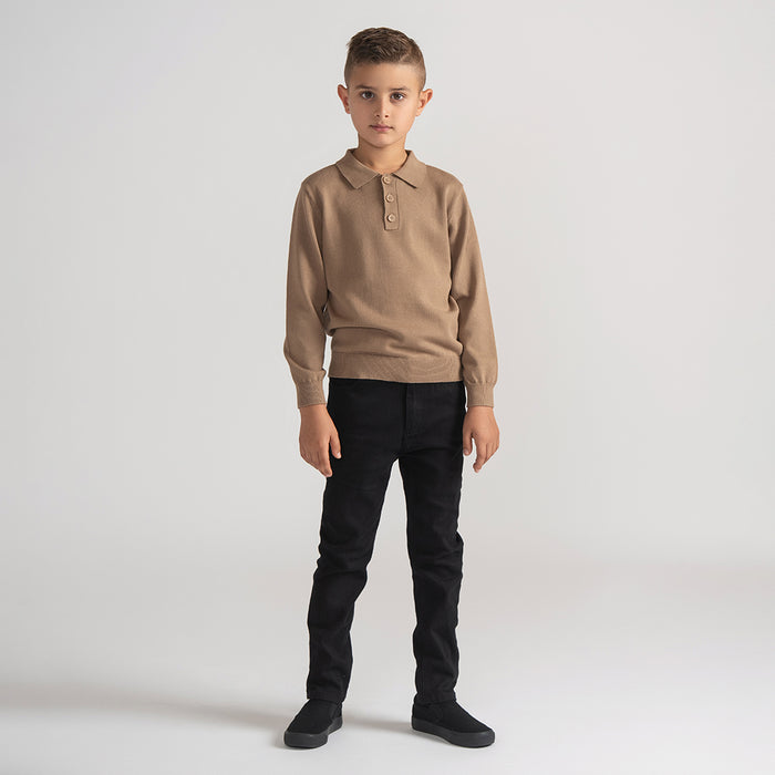 KNIT POLO