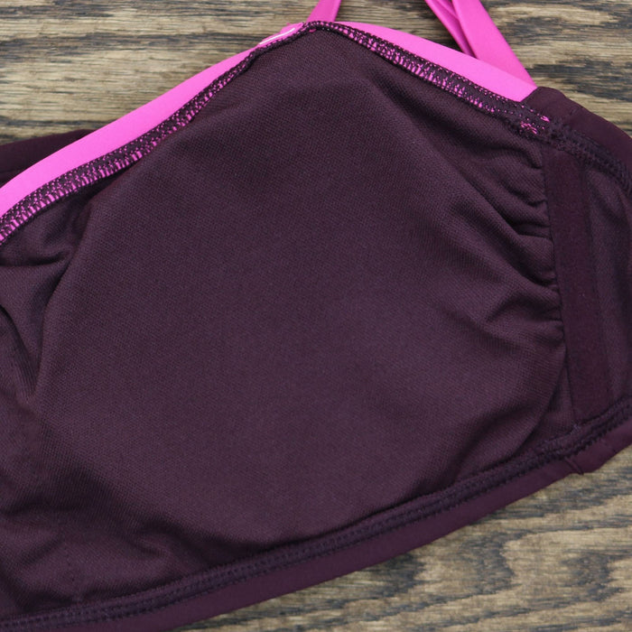 Kona Sol Women's Colorblock Bandeau Bikini Top. AG905 Small Medium Large