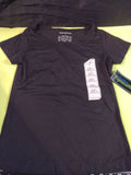 Ladies Scoop Neck Tee Small Black Southern Expressions
