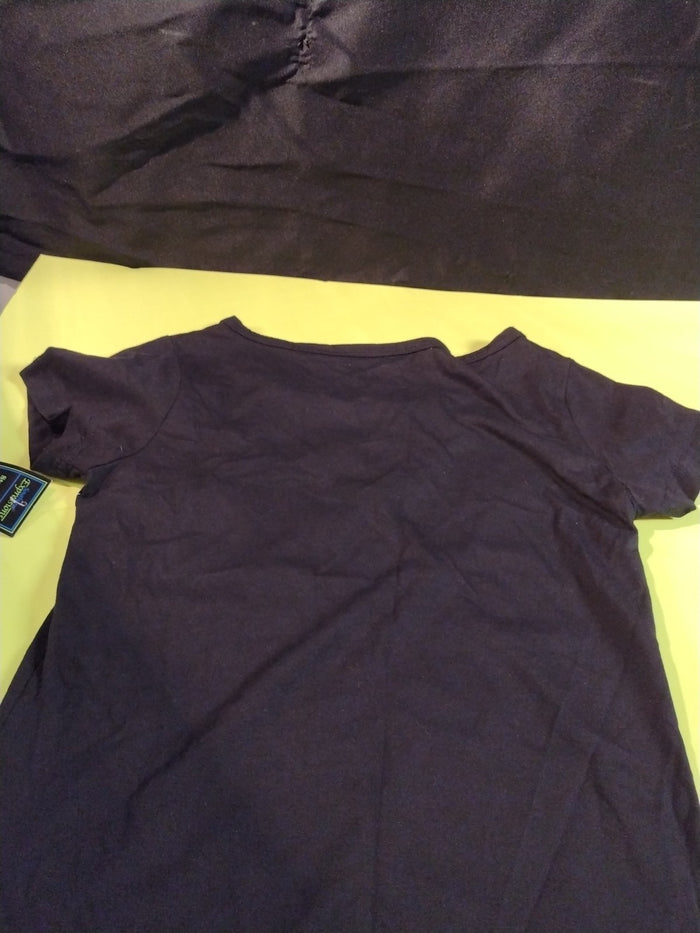 Ladies Scoop Neck Tee Small Black Southern Expressions