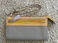 Coach Large Colorblock Zippy Wristlet – Authentic Designer Zip Clutch Wallet, NWT
