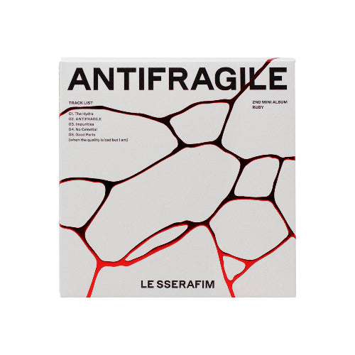 LE SSERAFIM ANTIFRAGILE 2nd Mini Album - COMPACT Version Ruby Ver Main Product Image