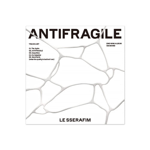 LE SSERAFIM ANTIFRAGILE 2nd Mini Album - COMPACT Version 5 Variations - Diamond Version