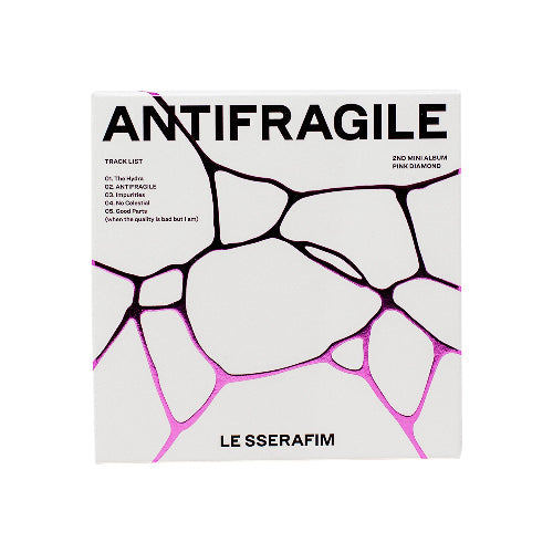 LE SSERAFIM ANTIFRAGILE 2nd Mini Album - COMPACT Version Pink Diamond Ver Main Product Image