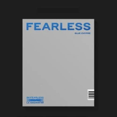 LE SSERAFIM FEARLESS 1st Mini Album 2 Variations - Vol.2 Blue Chypre Version