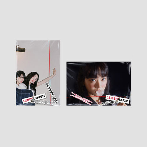 LE SSERAFIM UNFORGIVEN 1st Studio Album Weverse Albums version - 2 variations main image