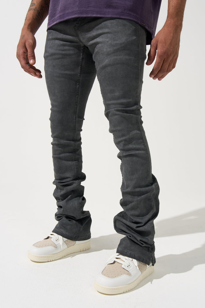 "LEAD" Stacked Jeans