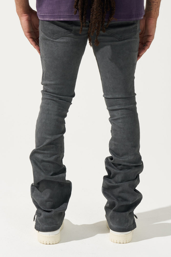 "LEAD" Stacked Jeans