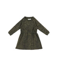LEOPARD SWEATSHIRT DRESS