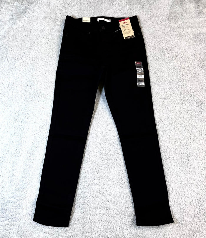 Levi's Women's Black 311 Shaping Skinny Jeans Short