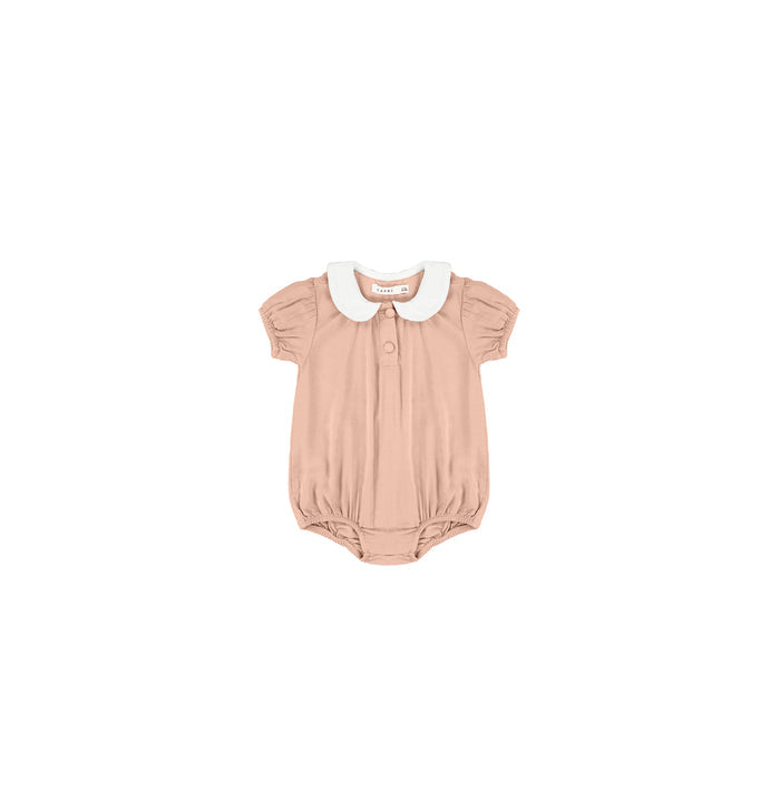 LINEN COLLAR ROMPER