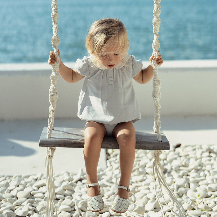 LINEN COLLAR ROMPER