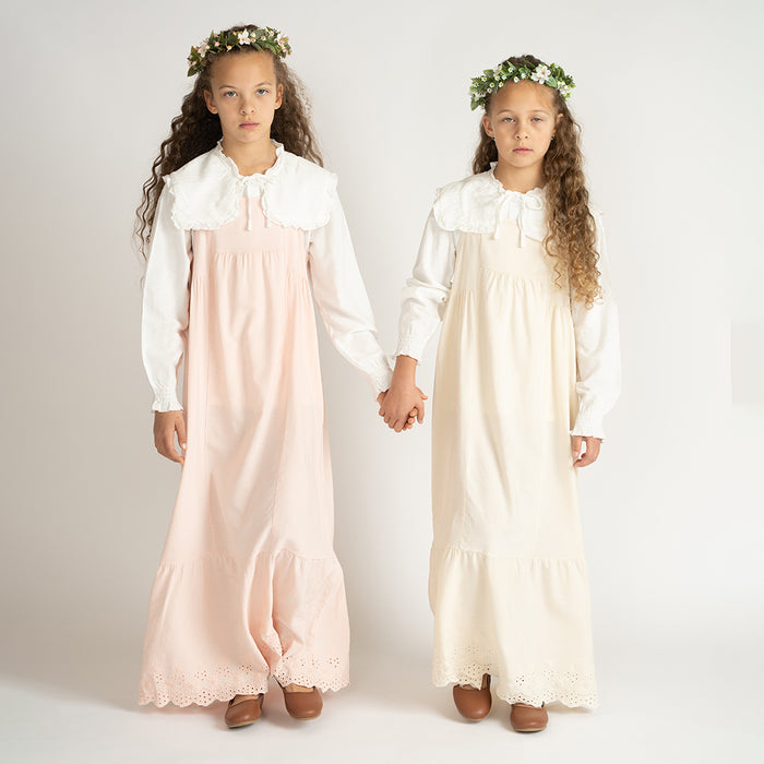 LINEN SEAM MAXI JUMPER