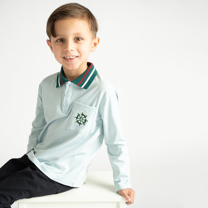 LONG SLEEVES HELM POLO
