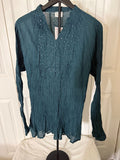 Made in India Lightweight Pleated Long Sleev Shirt (looks more like 1X)