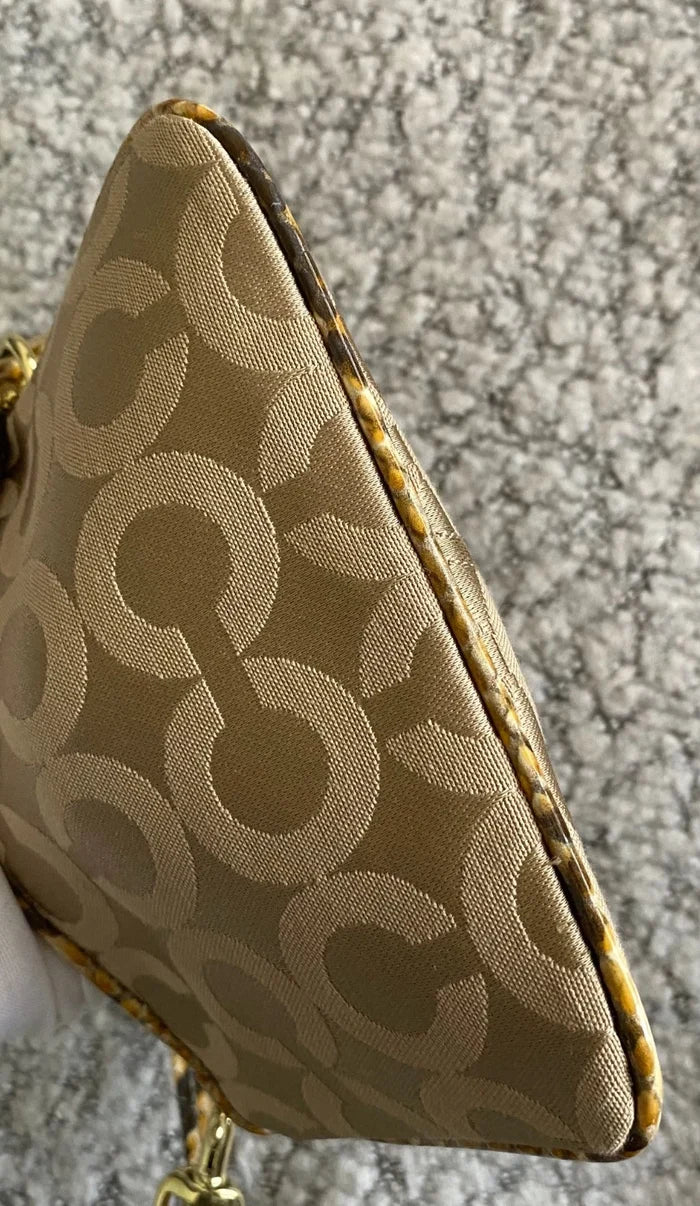 Coach Madison Op Art Small Wristlet – Authentic Designer Zip Wallet, Brand New Without Tags