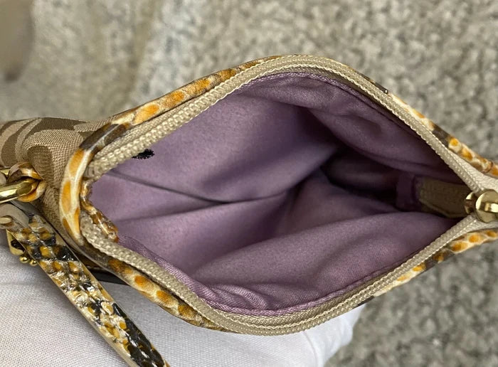 Coach Madison Op Art Small Wristlet – Authentic Designer Zip Wallet, Brand New Without Tags