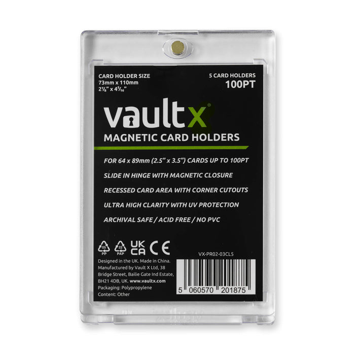 Magnetic Card Holders 100pt