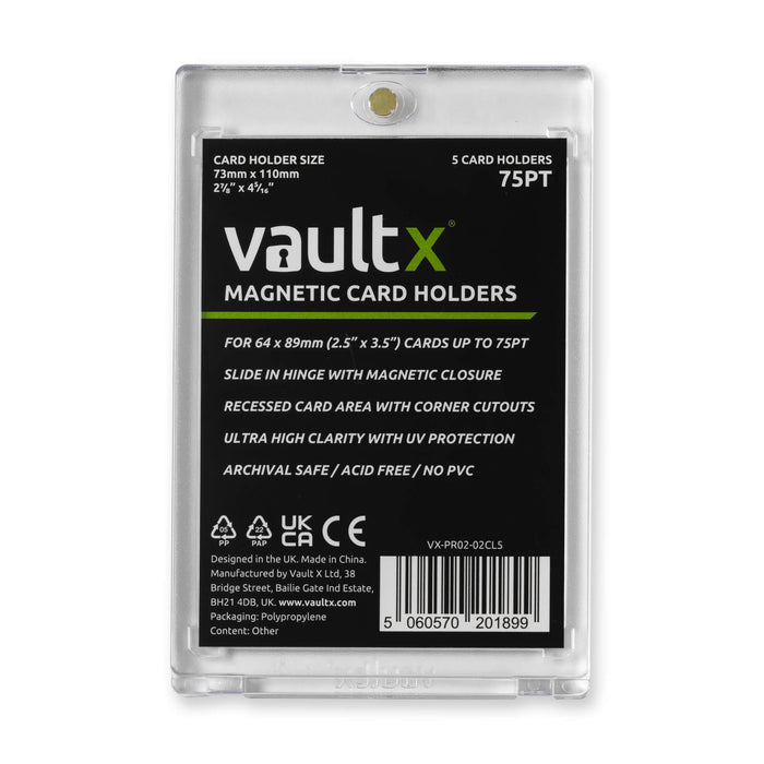 Magnetic Card Holders 75pt