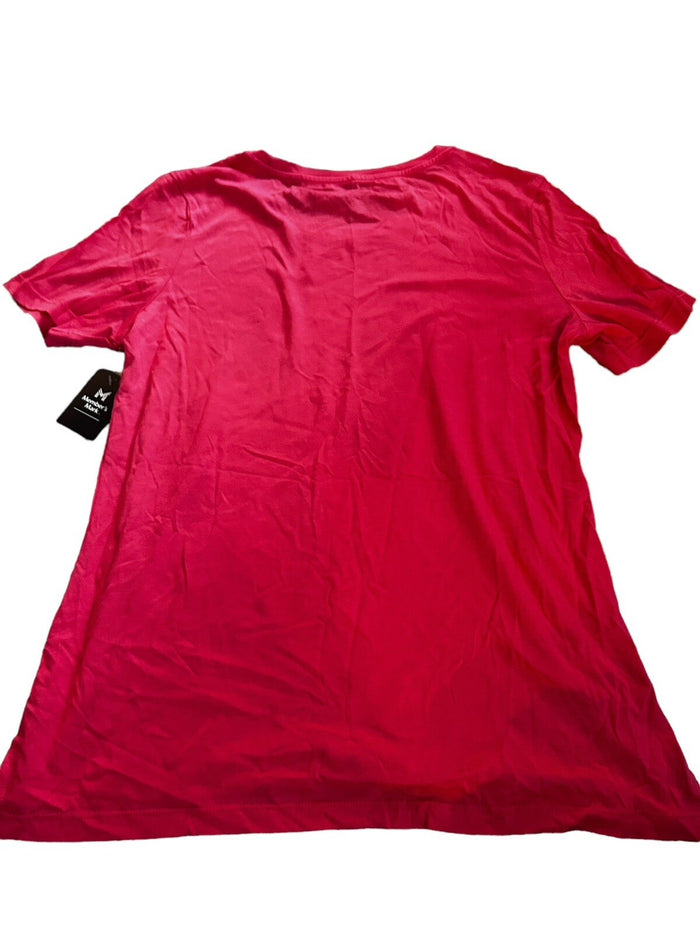 Member's Mark Ladies Essential Short Sleeve Crewneck Tee Medium