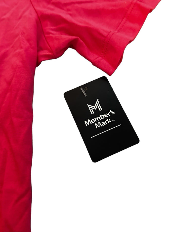 Member's Mark Ladies Essential Short Sleeve Crewneck Tee Medium