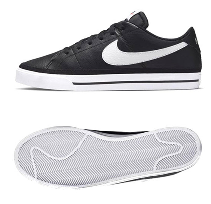 Nike Men Court Legacy Tennis Shoes Run Black Athletic Sneakers Shoe DH3162-001 - Image 2