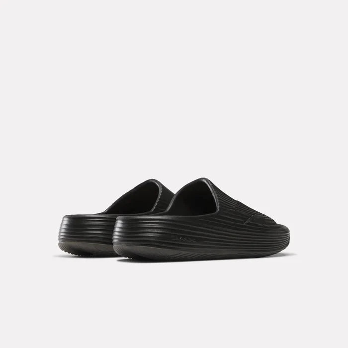 Men Reebok DMX Recovery Slip On Slides Sandals Black 100209351 Running Athletic - image 3