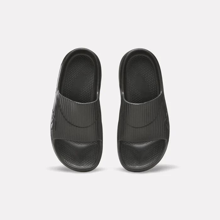 Men Reebok DMX Recovery Slip On Slides Sandals Black 100209351 Running Athletic - image 4