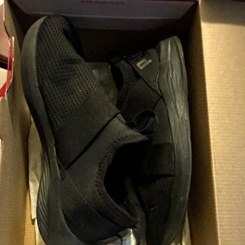 PUMA Men's Black Slip-On Sneakers – Low Top Athletic Casual Shoes