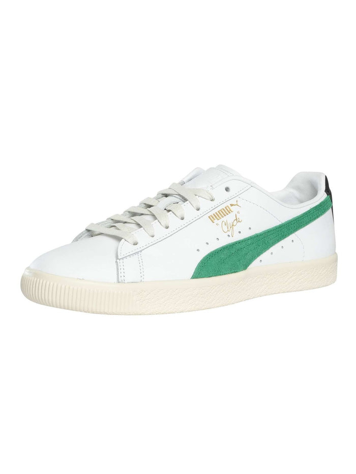 Puma Men's Clyde Base Trainers, White - Image 1