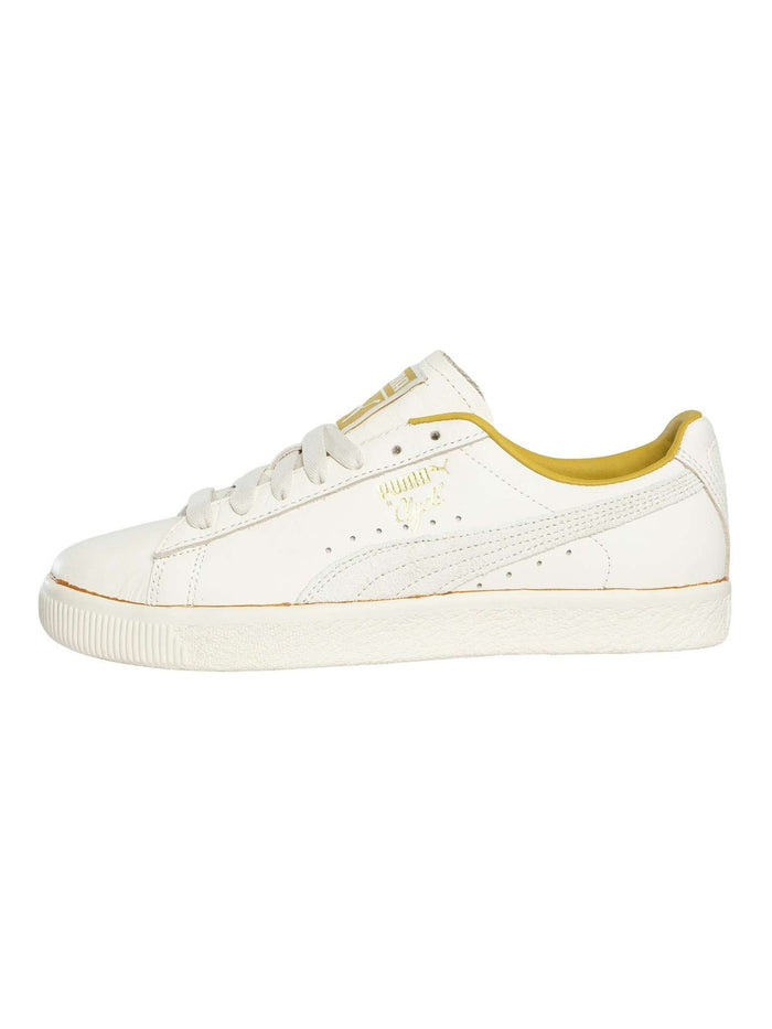 Puma Men's Clyde The Neverworn Leather Trainers, White - Image 2