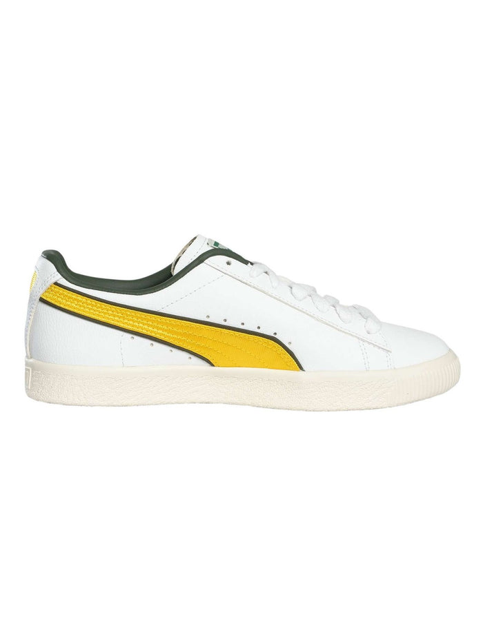 Puma Men's Clyde Varsity Trainers, White - Image 3