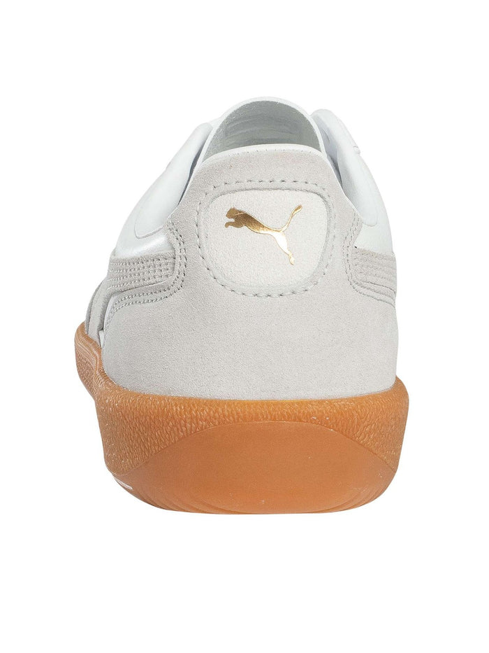 Puma Men's Palermo Leather Trainers, White - Image 5