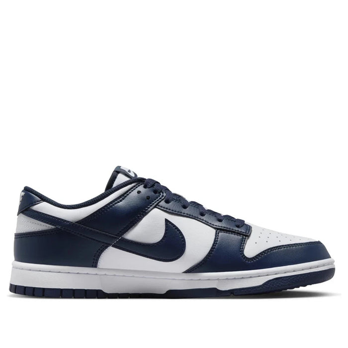 Mens US8.5-12 Nike Dunk Low Retro White Midnight Navy Shoes - Image 2