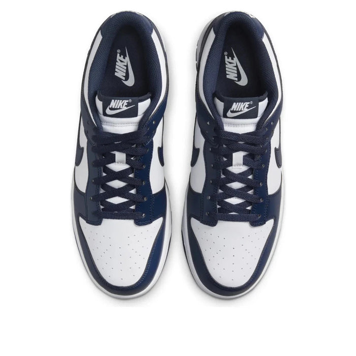 Mens US8.5-12 Nike Dunk Low Retro White Midnight Navy Shoes - Image 3