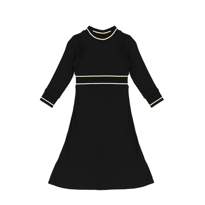 METALLIC TRIM MAXI