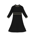 METALLIC TRIM MAXI