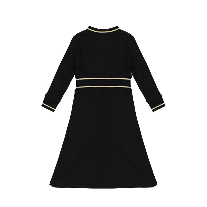 METALLIC TRIM MAXI