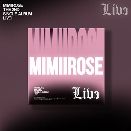 mimiirose - LIVE 2nd Single Album Main Image