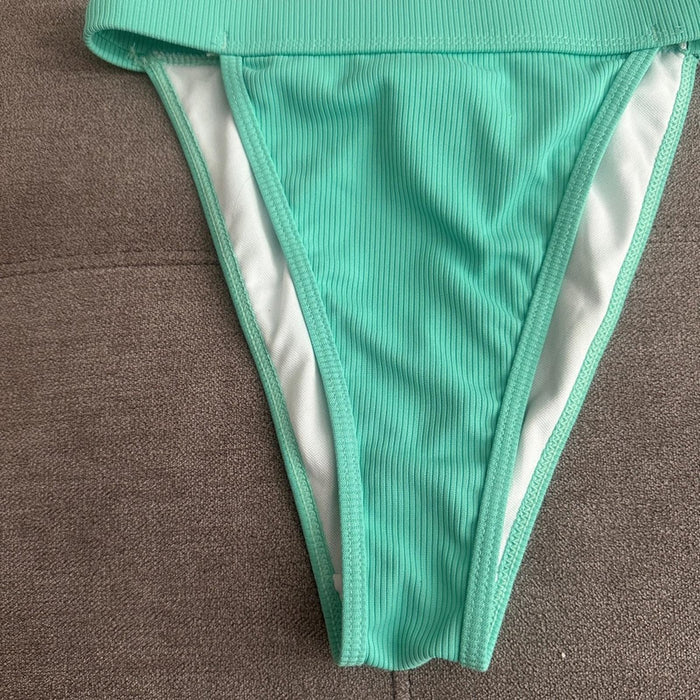 Missguided High Waisted Bikini Swimsuit Bottoms
