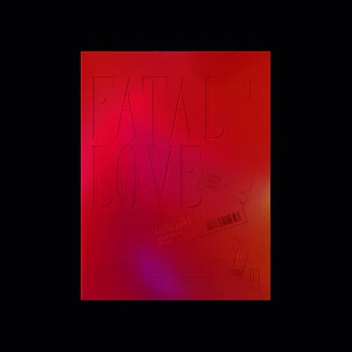MONSTA X FATAL LOVE 3rd Album - 4 variations - Version 1