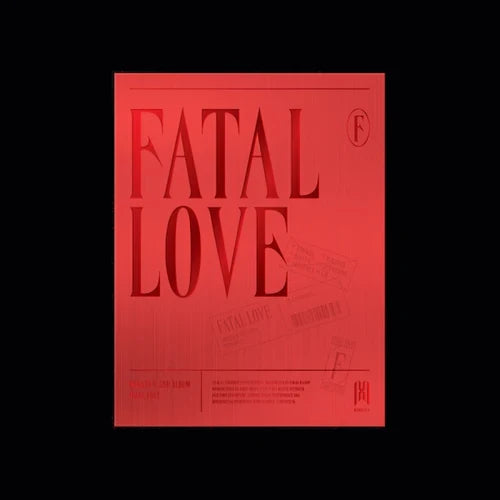 MONSTA X FATAL LOVE 3rd Album - 4 variations - Version 2