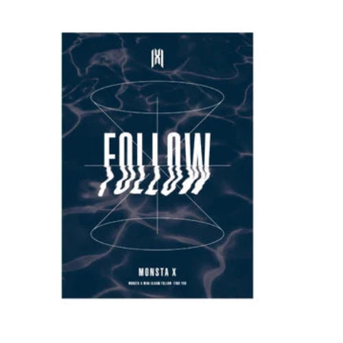 MONSTA X FOLLOW FIND YOU 7th Mini Album - 4 variations - Version 1