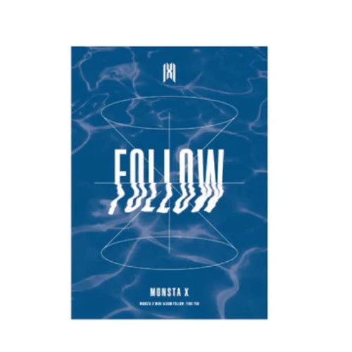 MONSTA X FOLLOW FIND YOU 7th Mini Album - 4 variations -Version 2