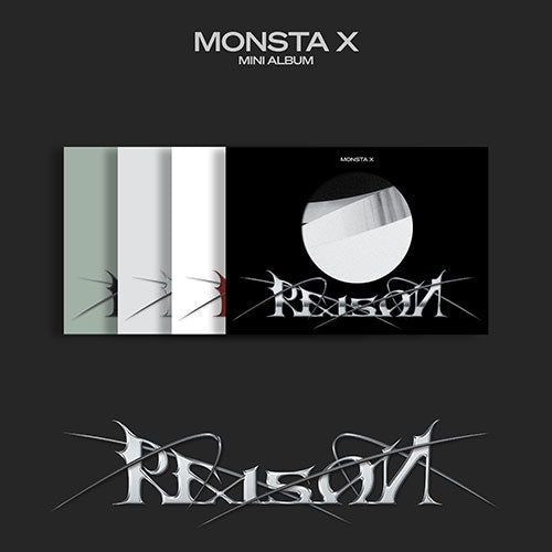 MONSTA X REASON 12th Mini Album 4 variations main image